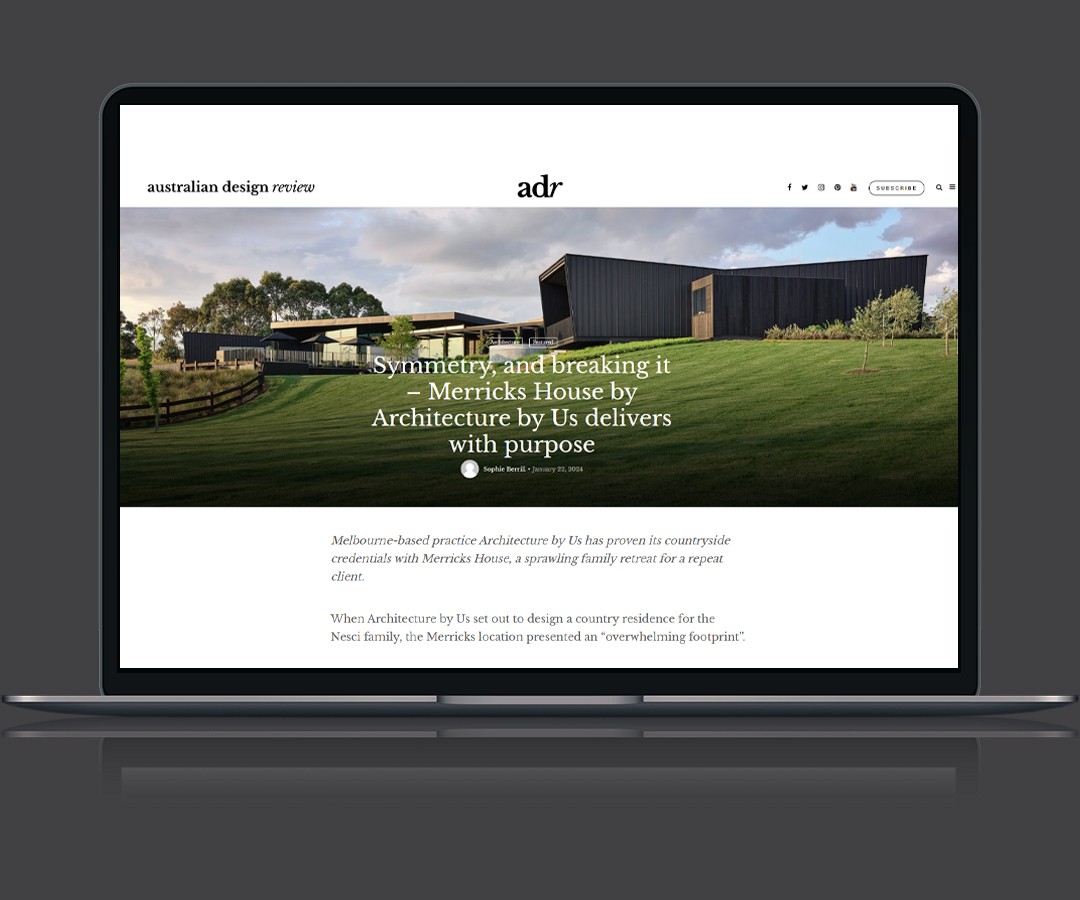 Merricks Residence: Australian Design Review